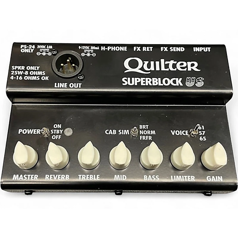 Used Quilter Labs SuperBlock US Solid State Guitar Amp Head