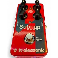 Used TC Electronic Sub N Up Octaver Effect Pedal