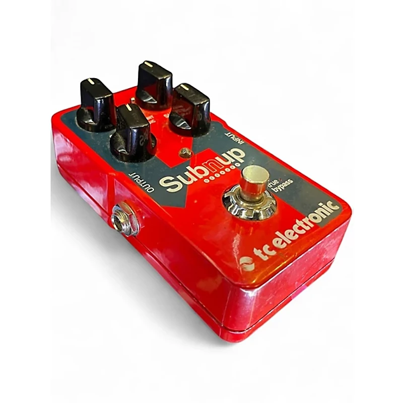 Used TC Electronic Sub N Up Octaver Effect Pedal