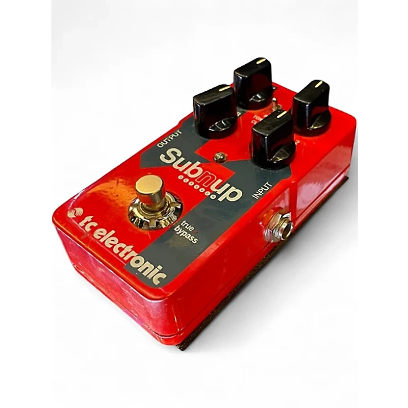 Used TC Electronic Sub N Up Octaver Effect Pedal