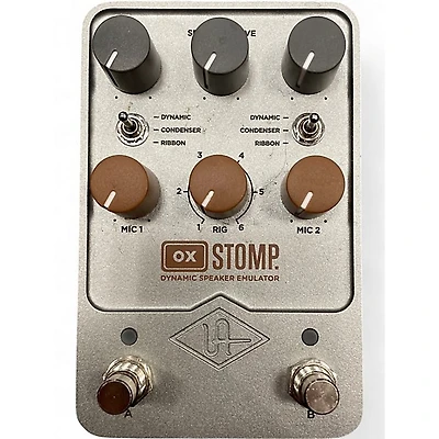 Used Universal Audio OX Stomp Dynamic Speaker Emulator Effect Processor