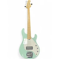Used Sterling by Music Man stingray 5 Seafoam Green Electric Bass Guitar