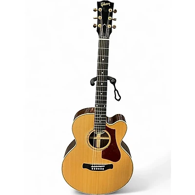 Used Gibson Parlor Rosewood AG Natural Acoustic Electric Guitar