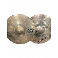 Used SABIAN 14in AAX MEDIUM HI HATS Cymbal