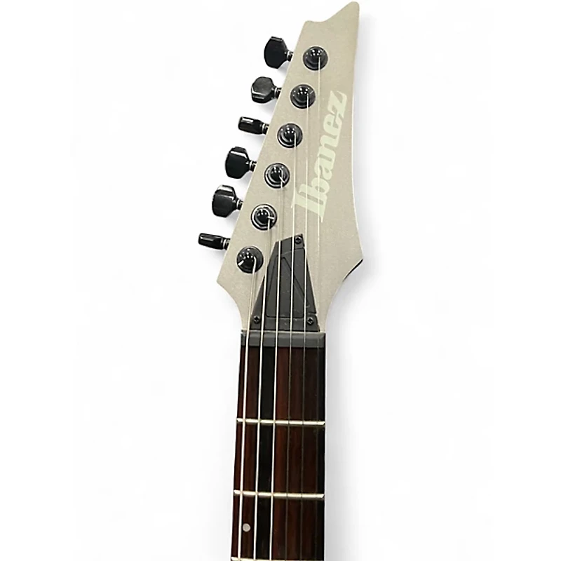 Used Ibanez rgd61alet Silver Solid Body Electric Guitar
