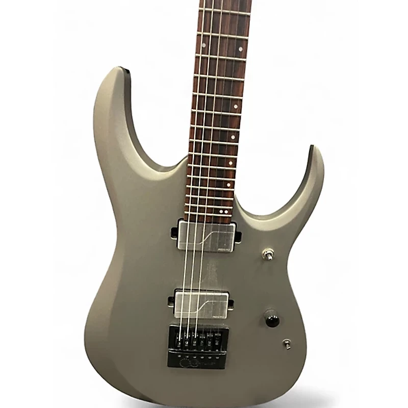 Used Ibanez rgd61alet Silver Solid Body Electric Guitar