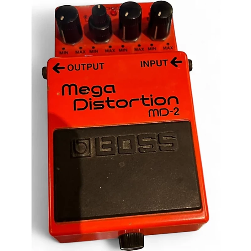 Used BOSS MD2 Mega Distortion Effect Pedal