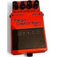 Used BOSS MD2 Mega Distortion Effect Pedal