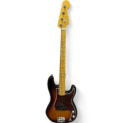 Used Fender American Professional II Precision Bass 2 Color Sunburst Electric Bass Guitar
