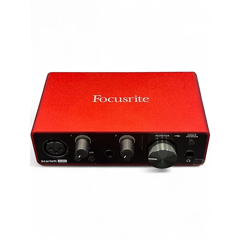 Used Focusrite Scarlett Solo Gen 3 Audio Interface