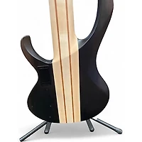 Used Ibanez BTB606 Transparent Gray Flat Electric Bass Guitar