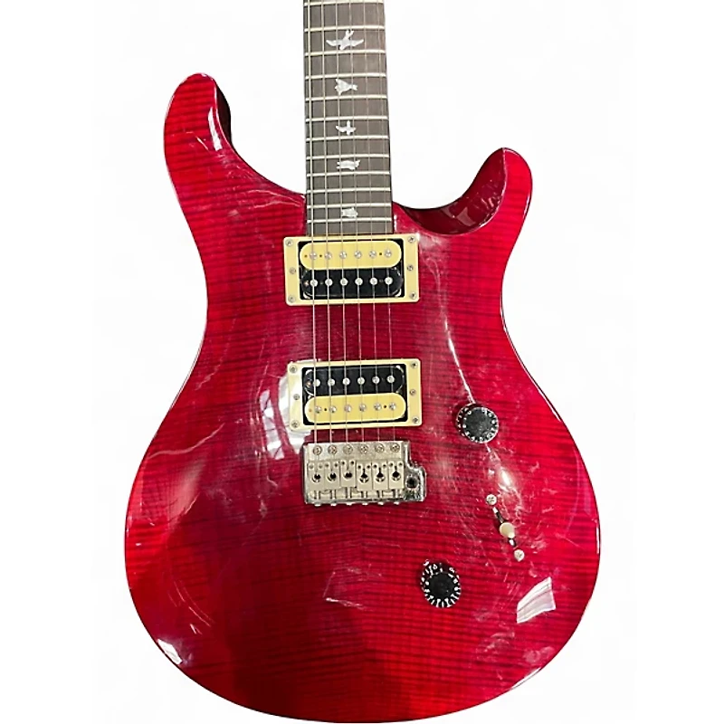 Used PRS SE Custom 24 Ruby Solid Body Electric Guitar