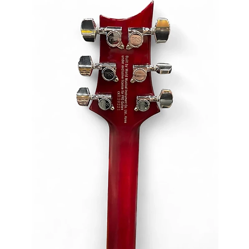 Used PRS SE Custom 24 Ruby Solid Body Electric Guitar