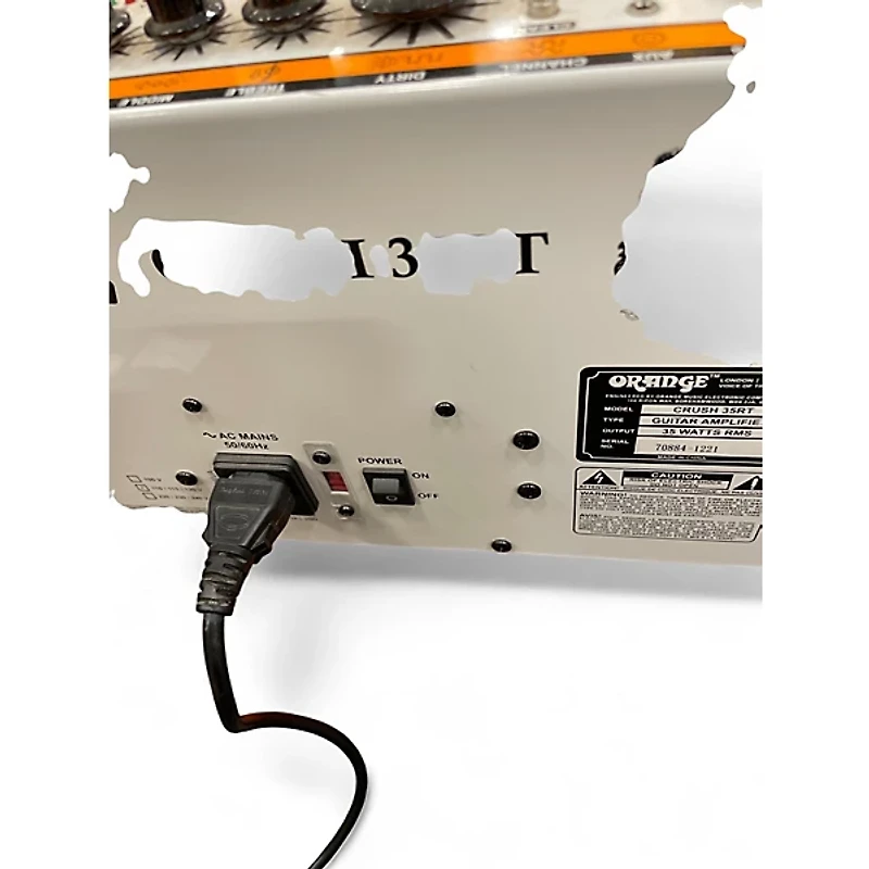 Used Orange Amplifiers Crush 35RT Guitar Combo Amp