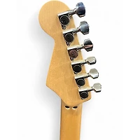 Used EVH Striped Series Yellow and Black Solid Body Electric Guitar