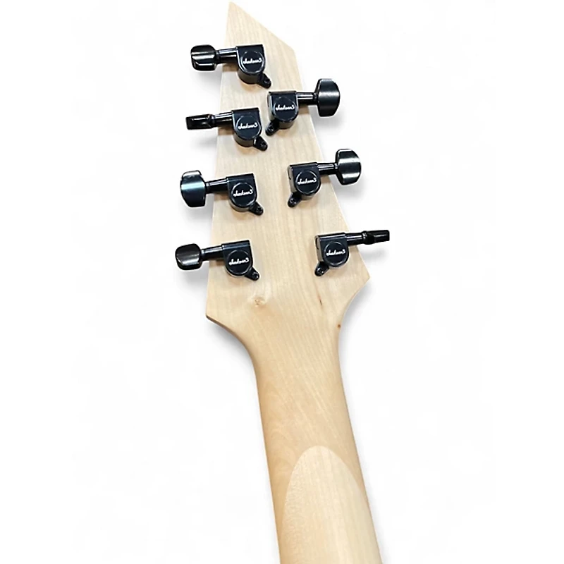 Used Jackson JS22-7 Black Solid Body Electric Guitar