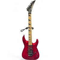 Used Jackson JS34Q Dinky Red Solid Body Electric Guitar