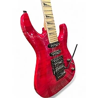 Used Jackson JS34Q Dinky Red Solid Body Electric Guitar