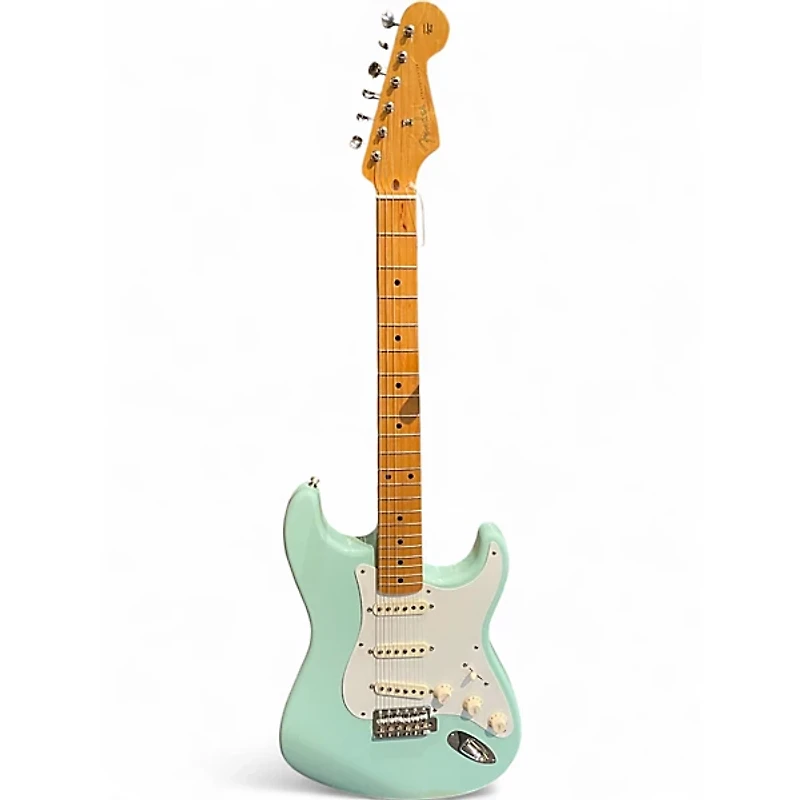 Used Fender Classic Series '50s Stratocaster Surf Green Solid Body Electric Guitar