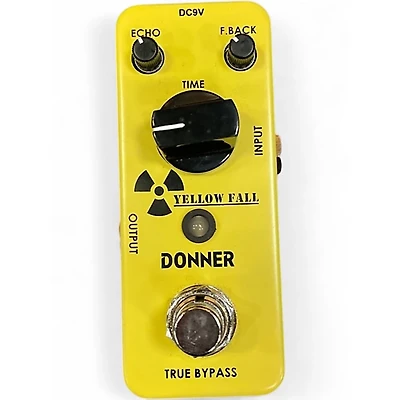 Used Donner YELLOW FALL Effect Pedal