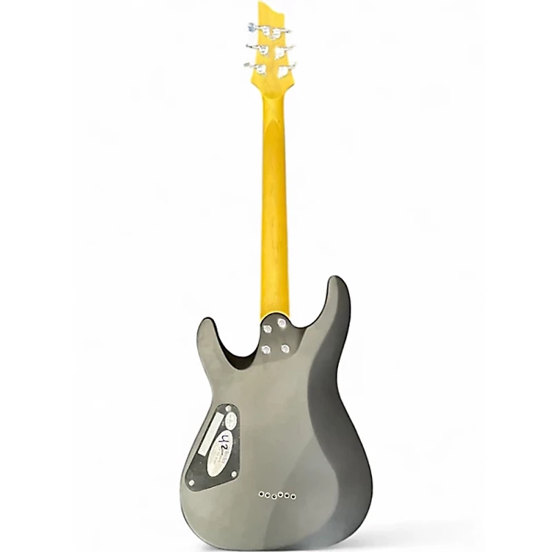 Used Schecter Guitar Research C6 DELUXE Black Solid Body Electric Guitar