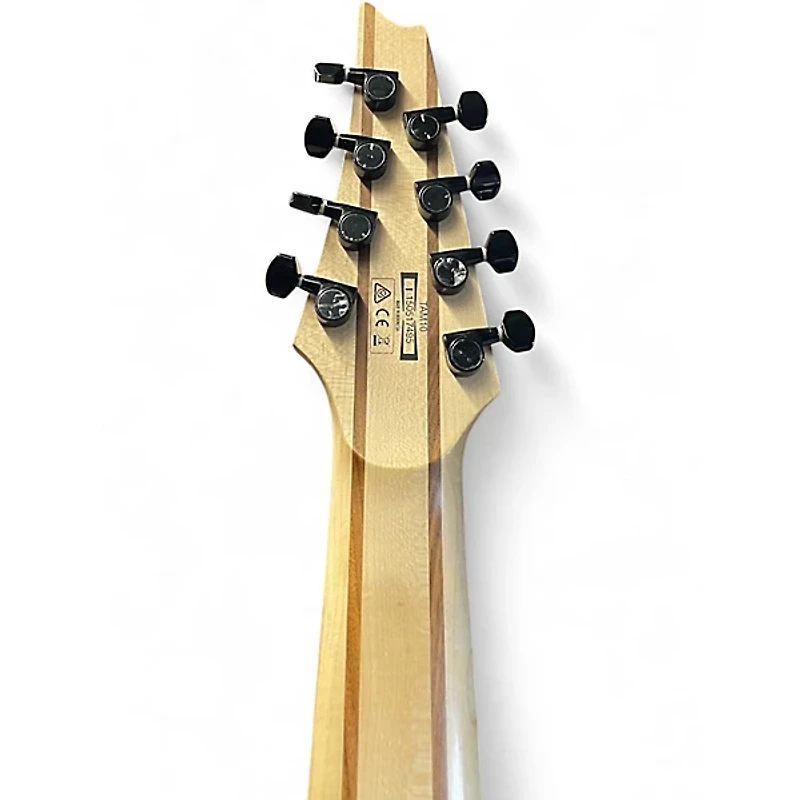 Used Ibanez TAM10 Tosin Abasi Signature 8 String White Solid Body Electric Guitar