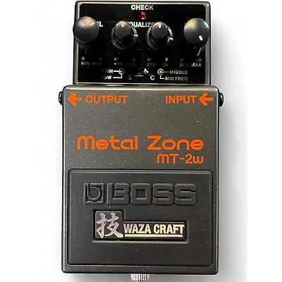 Used BOSS MT2W Metal Zone Waza Craft Effect Pedal