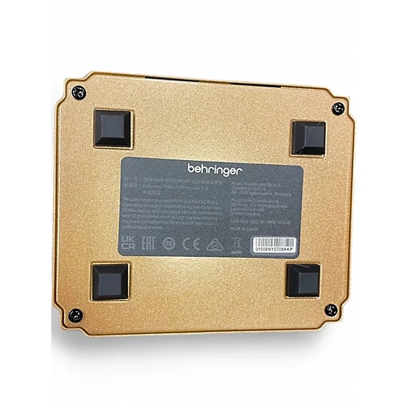 Used Behringer Centaur Effect Pedal