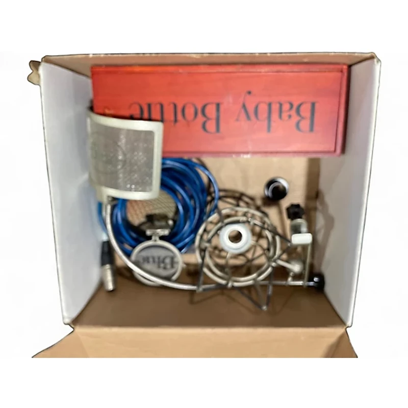 Used Blue Baby Bottle Condenser Microphone