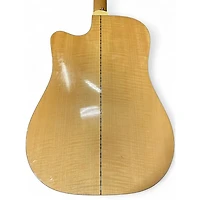 Used Takamine EF350MC Natural Acoustic Electric Guitar