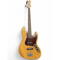 Used Fender FSR DELUXE JAZZ BASS Natural Electric Bass Guitar