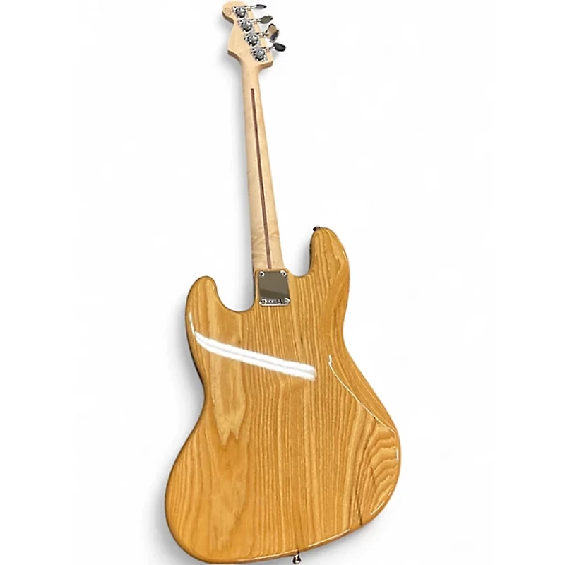 Used Fender FSR DELUXE JAZZ BASS Natural Electric Bass Guitar