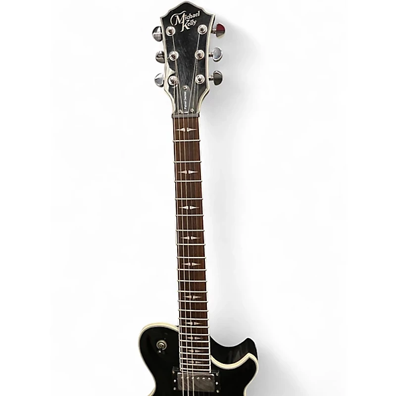 Used Michael Kelly PATRIOT DECREE Black Solid Body Electric Guitar