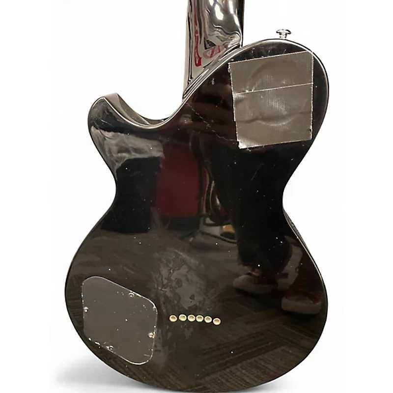 Used Michael Kelly PATRIOT DECREE Black Solid Body Electric Guitar