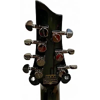 Used Schecter Guitar Research Hellraiser C7 hybrid Trans Black Solid Body Electric Guitar