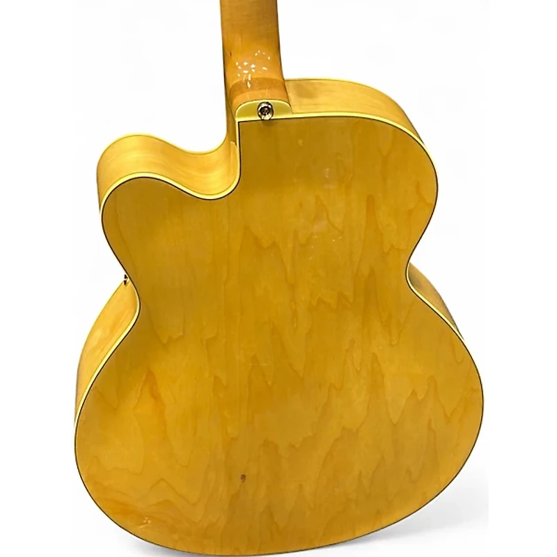 Used Oscar Schmidt OE40N Natural Hollow Body Electric Guitar