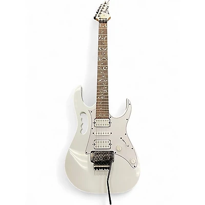 Used Ibanez JEMJR WHITE Solid Body Electric Guitar