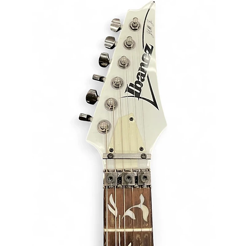 Used Ibanez JEMJR WHITE Solid Body Electric Guitar