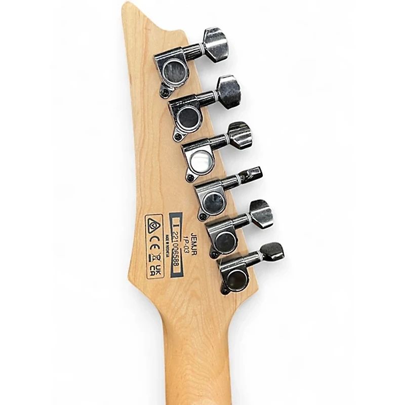 Used Ibanez JEMJR WHITE Solid Body Electric Guitar