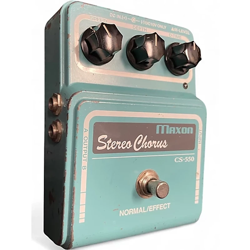 Used Maxon Stereo Chorus Effect Pedal
