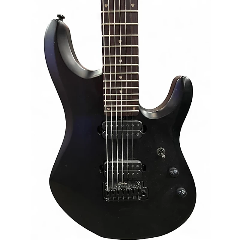 Used Sterling by Music Man JP70 John Petrucci Signature Stealth Black Solid Body Electric Guitar