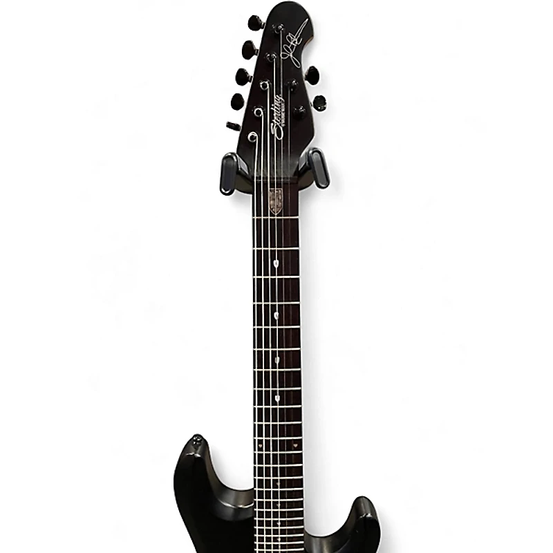 Used Sterling by Music Man JP70 John Petrucci Signature Stealth Black Solid Body Electric Guitar