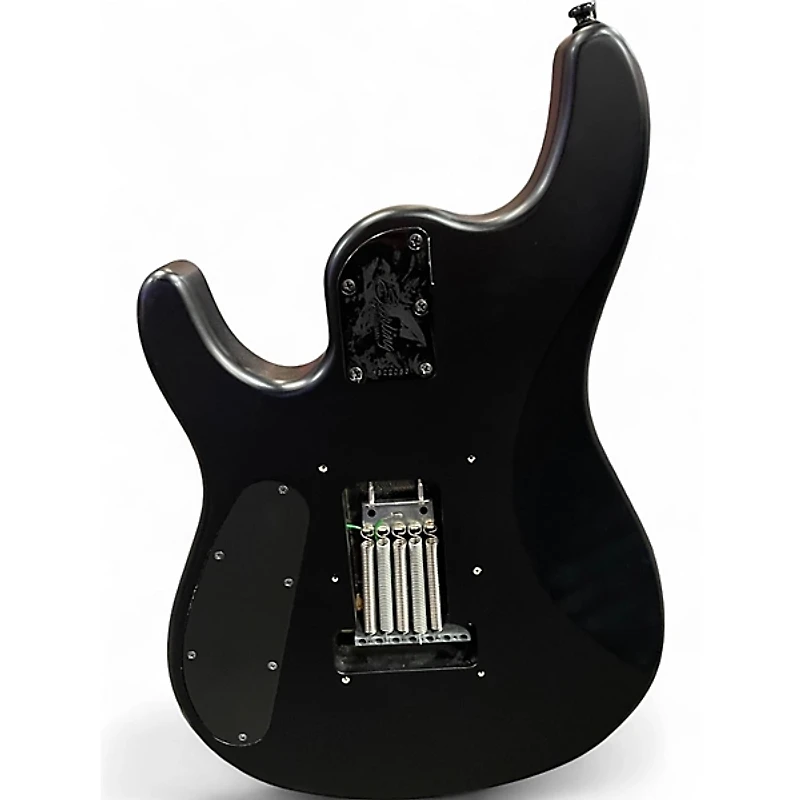 Used Sterling by Music Man JP70 John Petrucci Signature Stealth Black Solid Body Electric Guitar