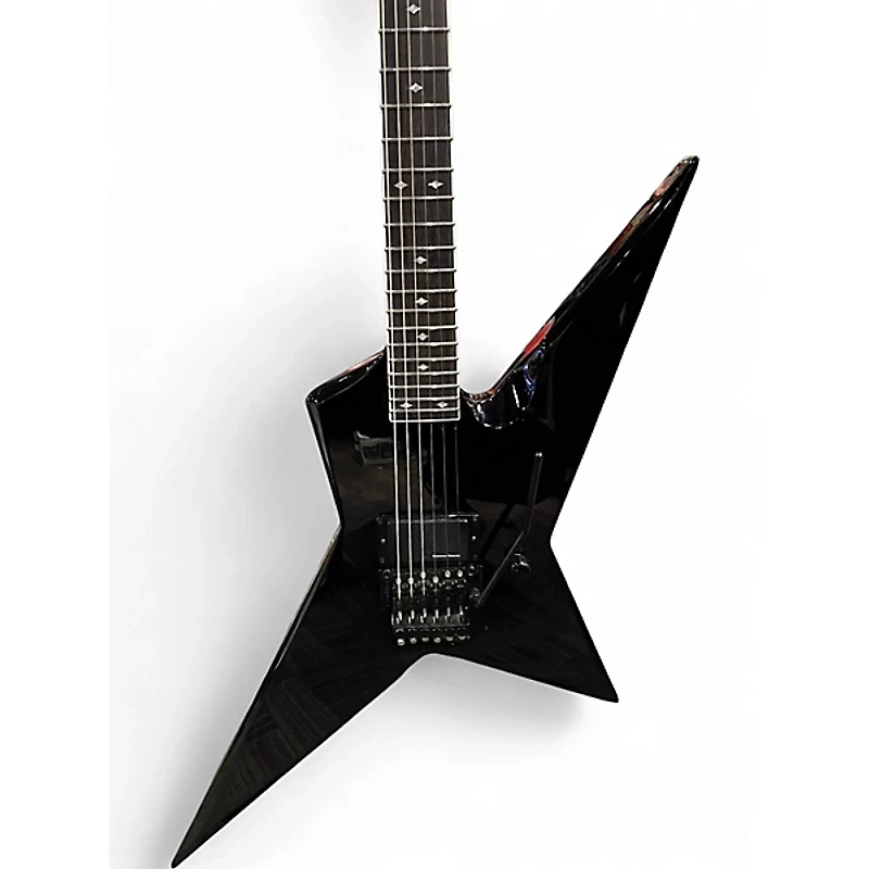 Used ESP LTD SD-2 Black Solid Body Electric Guitar