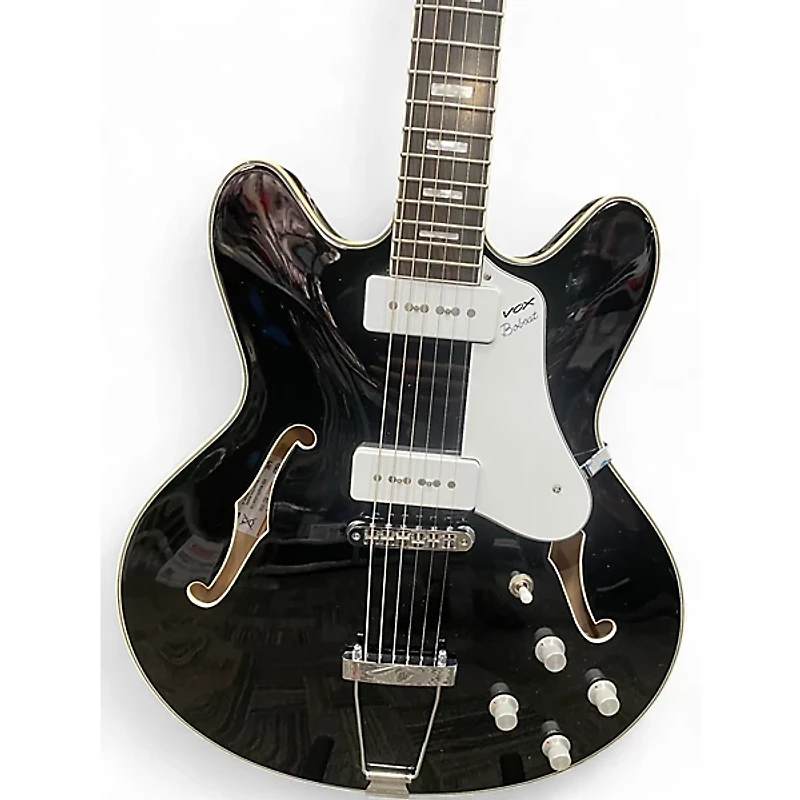 Used VOX BC-V90 Black Hollow Body Electric Guitar