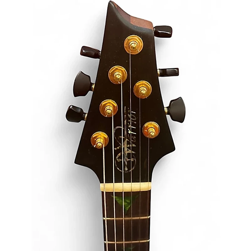 Used Warrior DMZ126 Natural Solid Body Electric Guitar