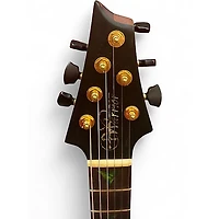 Used Warrior DMZ126 Natural Solid Body Electric Guitar
