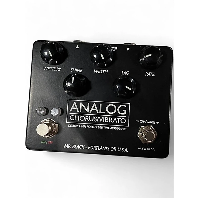 Used Mr. Black Analog Chorus/Vibrato Effect Pedal