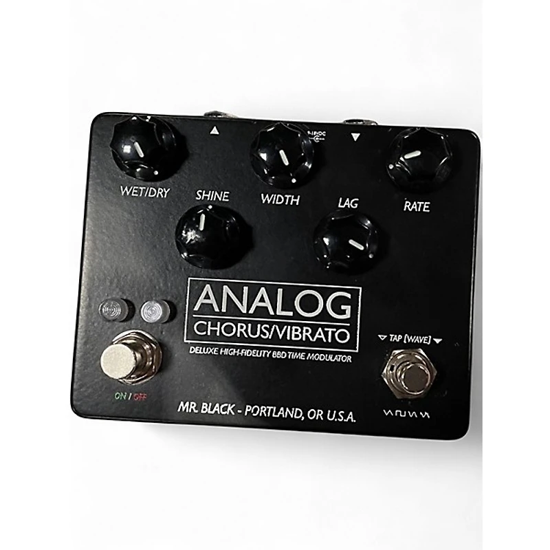 Used Mr. Black Analog Chorus/Vibrato Effect Pedal