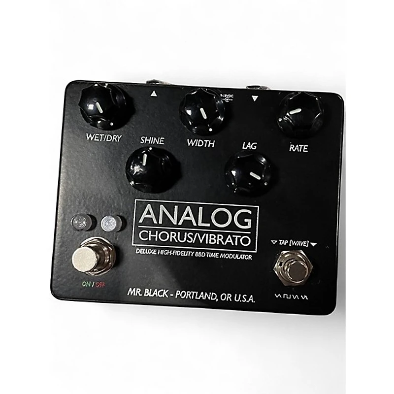 Used Mr. Black Analog Chorus/Vibrato Effect Pedal